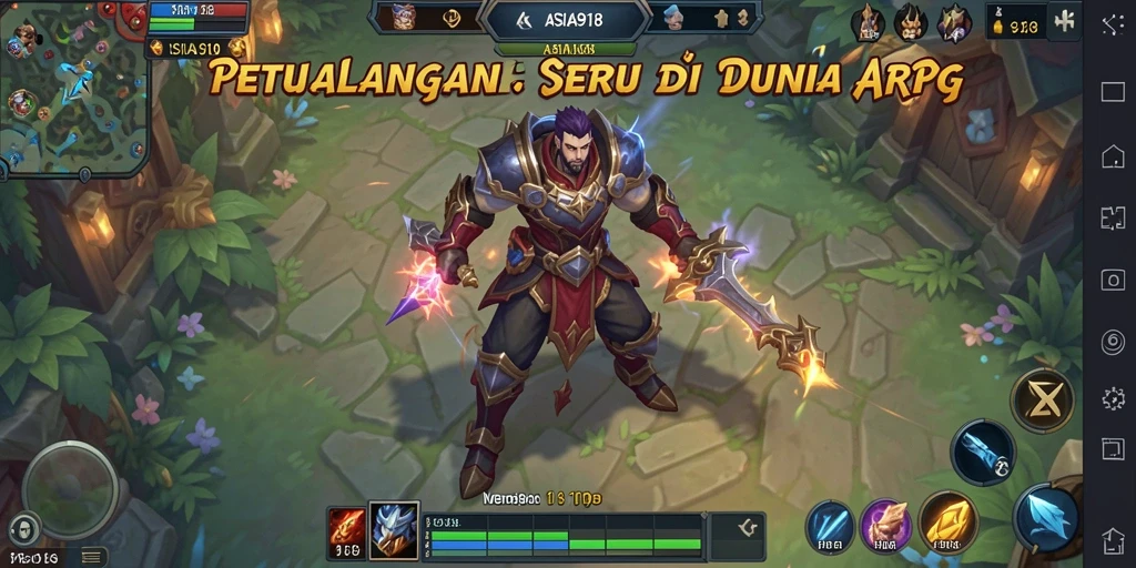 Tangkapan layar dari gameplay ARPG yang menegangkan dan penuh aksi.
