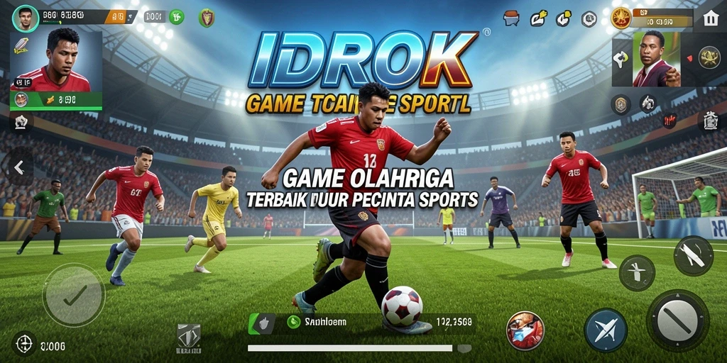 Gameplay <strong>IDROK</strong> yang menegangkan dalam aksi olahraga.