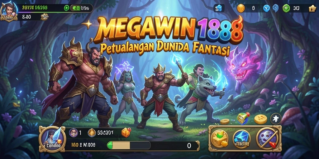 Tampilan gameplay seru dari MEGAWIN188 dalam petualangan menegangkan.