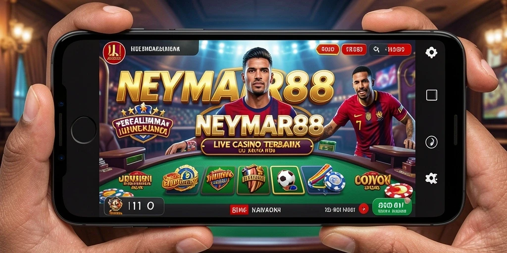 Tampilan gameplay Live Casino yang menarik dan interaktif di NEYMAR88.