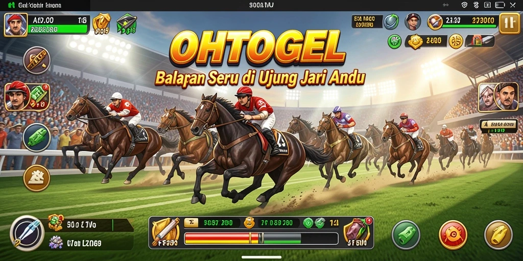 Gameplay balap mendebarkan dalam OHTOGEL dengan grafis menawan.