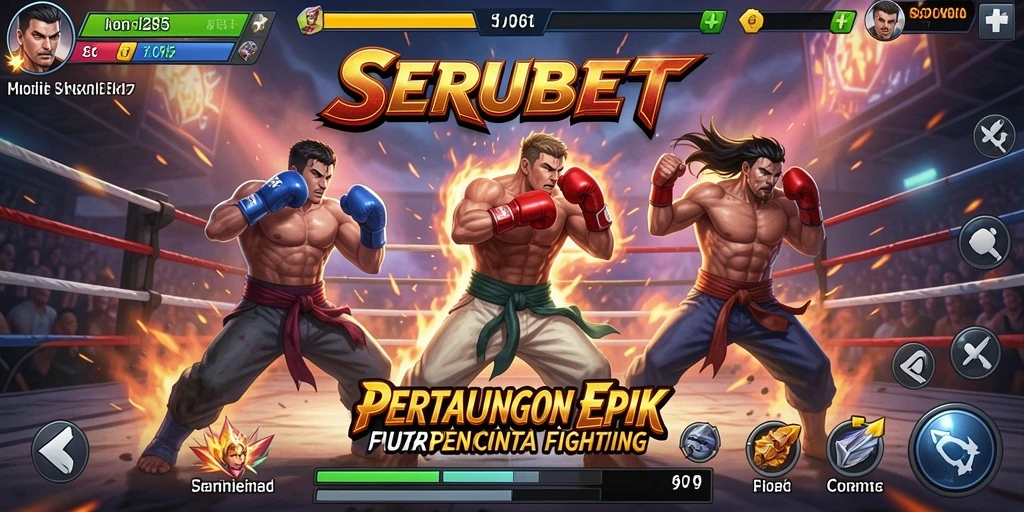 Gameplay seru pertarungan udara di SERUBET.